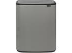 Brabantia Bo Touch Bin - Prullenbak - 60 liter - Soft-touch, Huis en Inrichting, Verzenden, Zo goed als nieuw