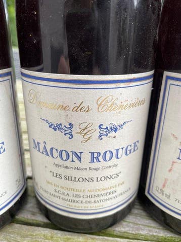 2004 Mâcon Rouge - Mâconnais - 6 Flessen (0.75 liter)