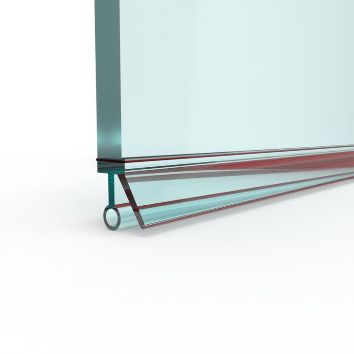 Douchedeurafdichting zelfklevend met waterkering en dichtlip, Bricolage & Construction, Sanitaire, Envoi