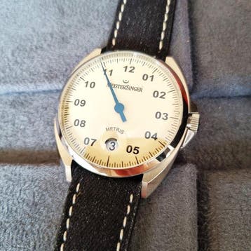 Meistersinger - METRIS - Automatic - ETA 2824-2 - Einzeiger, Nieuw