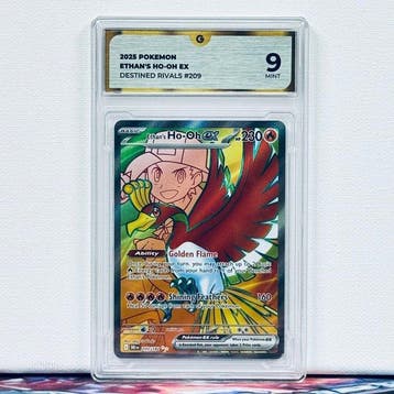 Pokémon Graded card - ETHANS HO-OH EX 209 - Pokémon - GG 9