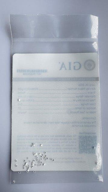 57 pcs Diamant (Natuurlijk) - 0.97 ct - Rond - D