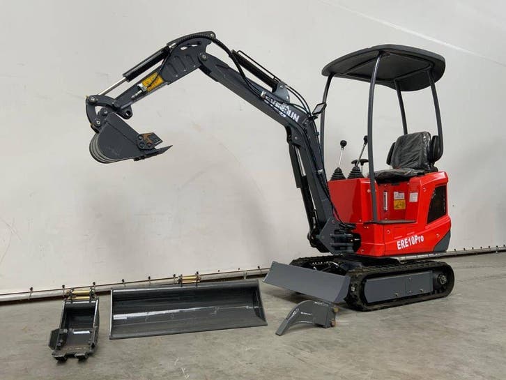 Veiling: Minigraver Everun ERE10Pro Diesel 9.5pk 2025, Zakelijke goederen, Machines en Bouw | Kranen en Graafmachines, Ophalen