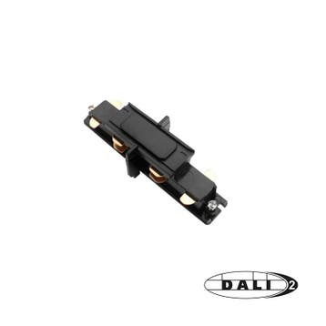 Luxar 3-Fase Rail DALI I-Vorm Connector Zwart, Huis en Inrichting, Verzenden, Nieuw