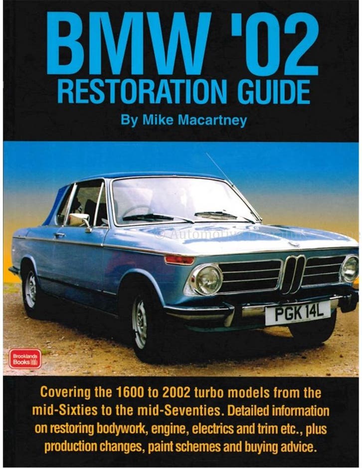 BMW 02 RESTORATION GUIDE, Boeken, Auto's | Boeken