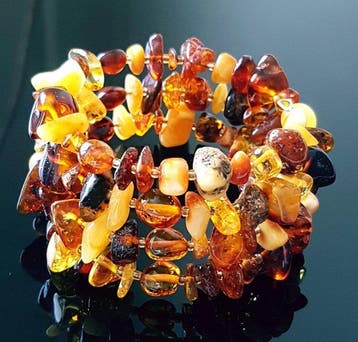 Amber Natuurlijke Baltische barnsteen armband- 30 g
