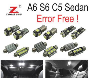 Kit 24 Ampoules Led Intérieur Pour Audi A6 S6 C5 Berline 98-, Verzenden, Nieuw
