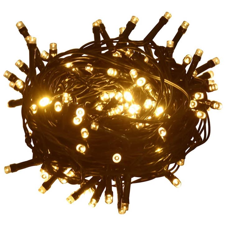 vidaXL Lichtsnoer met 1000 LEDs met 8 lichteffecten IP44, Diversen, Kerst, Nieuw, Verzenden