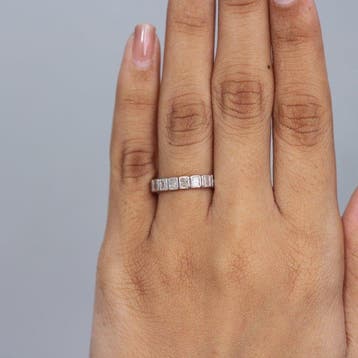 Zonder minimumprijs - Eeuwigheidsring - 14 karaat Geel goud