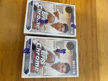 2023/24 Topps Topps Chrome Victor Wembanyama Emballage