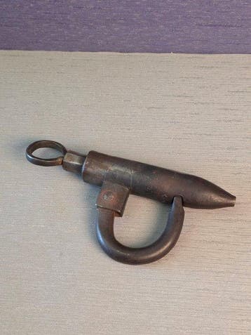Scandinavian - Cadenas - Serrure à boulon antique