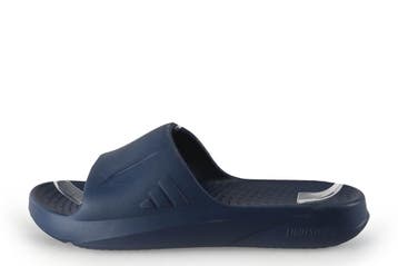 Adidas Slippers in maat 42 Blauw, Slippers, Zo goed als nieuw, Adidas, Verzenden