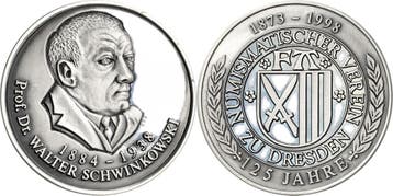 Zilver medaille 1998 Dresden, Verzenden, België