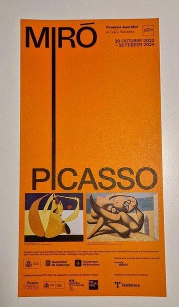 Pablo Picasso, Joan Miró - **Original Miró-Picasso