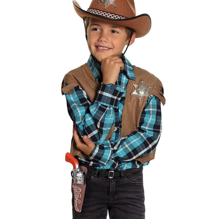 Cowboy Accessoireset Kind, Hobby & Loisirs créatifs, Articles de fête, Envoi