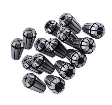 Set ER11 spantangen (15 stuks, 1-7 mm, inclusief 1/8 inch,, Verzenden, Nieuw