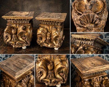 Barok Architectonisch ornament (2) - 18th century - kerk