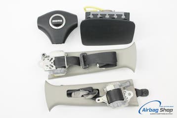 Airbag set – Paneel set zwart en gordels Daihatsu Trevis
