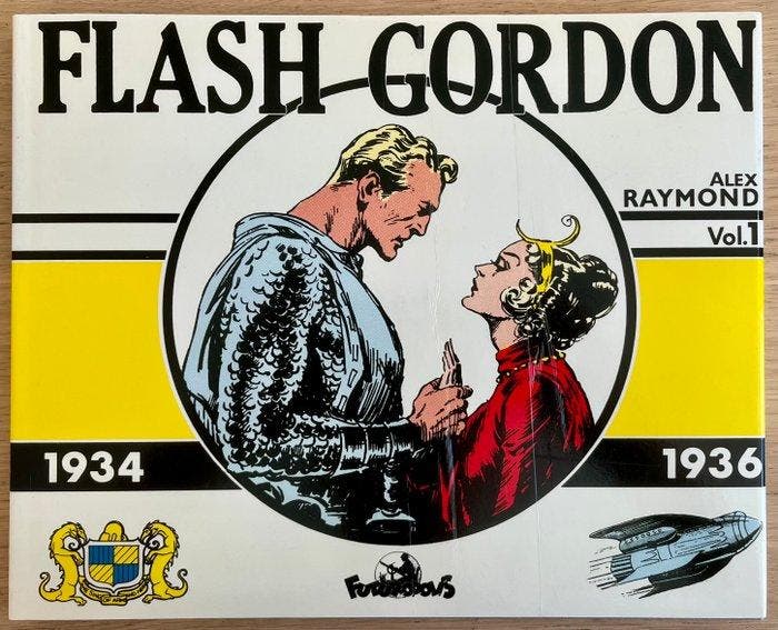 Flash Gordon T1 à T3 - 3x C + 3x jaquette - 3 Album - Eerste, Boeken, Stripverhalen