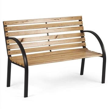 Parkbank 117cm | 30% Retour Deal | Direct weg! (tuinbank), Tuin en Terras, Tuinbanken, Verzenden, Zo goed als nieuw, Hout