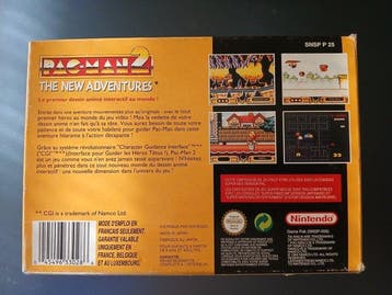 Nintendo - Snes - PacMan 2 The New Aventures - Videogame -