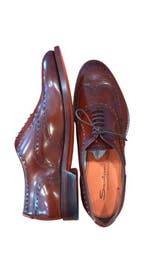 Santoni - Veterschoenen - Maat: EU 42.5 - Nieuw in doos, Nieuw