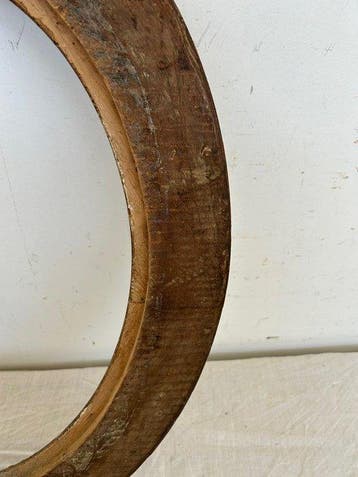 Cadre - Bois, feuille dor