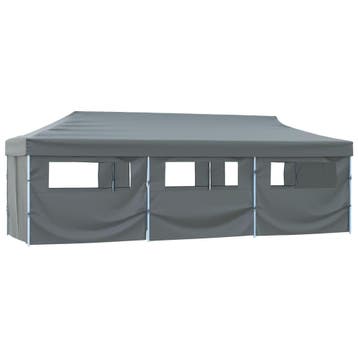 vidaXL Vouwtent pop-up met 8 zijwanden 870x291x315 cm, Verzenden