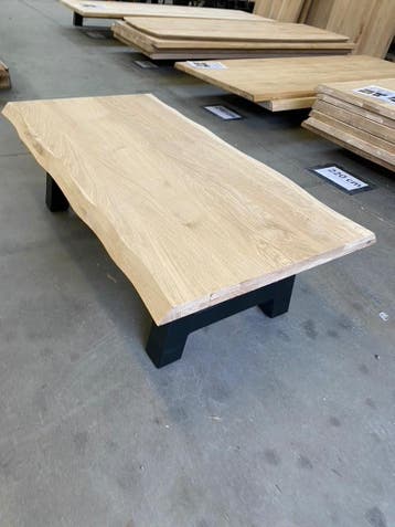 Aerts massief eiken salontafel (nieuw, A-keuze), Nieuw, Eikenhout