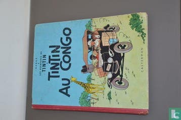 Remi, Georges - Tintin au Congo - 1962, Boeken, Eén stripboek, Verzenden, Gelezen