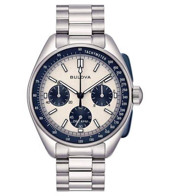 Bulova - Lunar Pilot Chrono - Special Edition - Moon Apollo, Handtassen en Accessoires, Nieuw