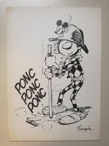 Franquin - 13 Magazines & Posters - 1968/1980, Livres, BD