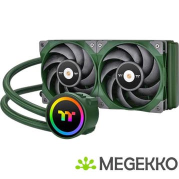 Thermaltake Toughliquid 240 ARGB Sync Racing Green, Computers en Software, Verzenden, Nieuw
