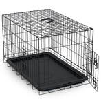Avalo Hondenbench L - Opvouwbaar - 2 Deuren - 92x57x64 CM, Dieren en Toebehoren, Verzenden, Nieuw