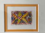 James Rizzi (1950-2011) - SWINGING ON A STAR3D silkscreen