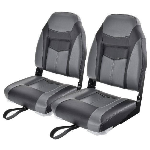 2dekans | Coast Bootstoel - Opklapbaar - PVC-leer - 42 x 50, Sports nautiques & Bateaux, Accessoires navigation, Enlèvement ou Envoi