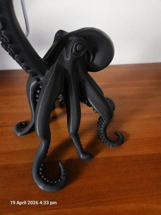 Tafellamp - ABS - Octopus-lamp –, Antiquités & Art, Art | Objets design