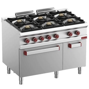 Fornuis + Heteluchtoven | OPTIMA 700 | Gas/Elektrisch | 6, Verzenden, Nieuw in verpakking