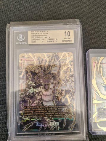 Bandai - 2 Graded card - Dragon Ball - Fusion Word SON GOKU, Nieuw