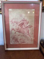 Aligi Sassu (1912-2000) - Cavalli in movimento, Antiek en Kunst