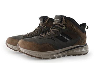 Skechers Veterboots in maat 45 Bruin, Bruin, Verzenden, Boots, Zo goed als nieuw