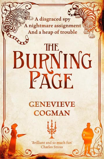The Burning Page / The Invisible Library series Cogman, Verzenden, Gelezen, Cogman