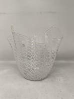 Venini - Paolo Venini, Fulvio Bianconi - Vaas - Reticello -, Antiek en Kunst, Antiek | Glaswerk en Kristal