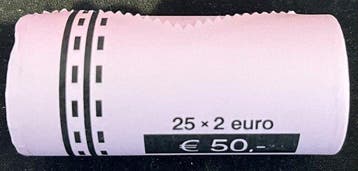 Croatie. 2 Euro 2026 100 Jaar Radio en TV (25 stuks) in