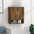 vidaXL Wandkast 60x31x70 cm bewerkt hout gerookt, Verzenden, Nieuw