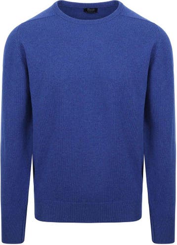 William Lockie O Lamswol Blauw maat Maat 52/54 (L) Heren, Verzenden