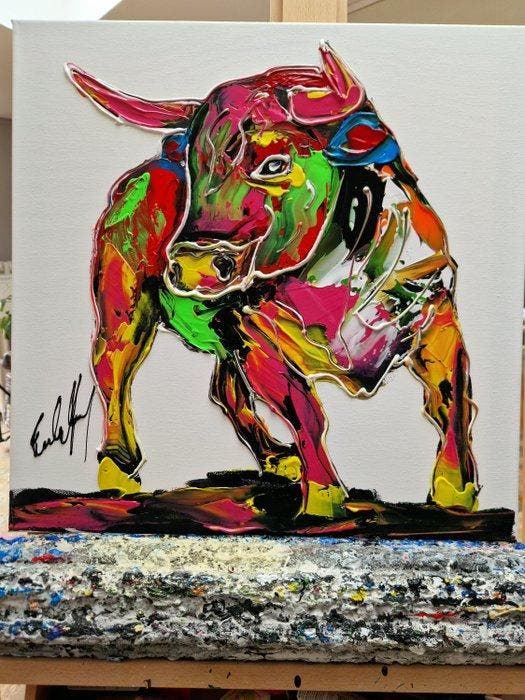Henry Escobar - Bull, Antiquités & Art, Art | Objets design