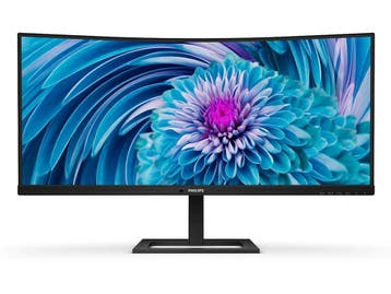 Philips 346E2CUAE/00 - Ultrawide Monitor - 34 WQHD 100Hz -, Verzenden, Zo goed als nieuw, Philips
