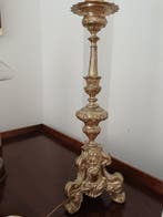 Kandelaar - Verzilverd - Kerkkaarsenhouder