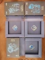 Italië. 5 Euro 2024 Zodiaco (3 coins) (Zonder, Postzegels en Munten